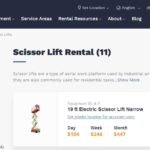 Scissor Lift Rental Bigrentz
