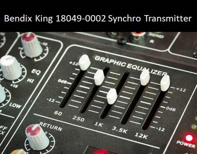 Bendix King 18049-0002 Synchro Transmitter